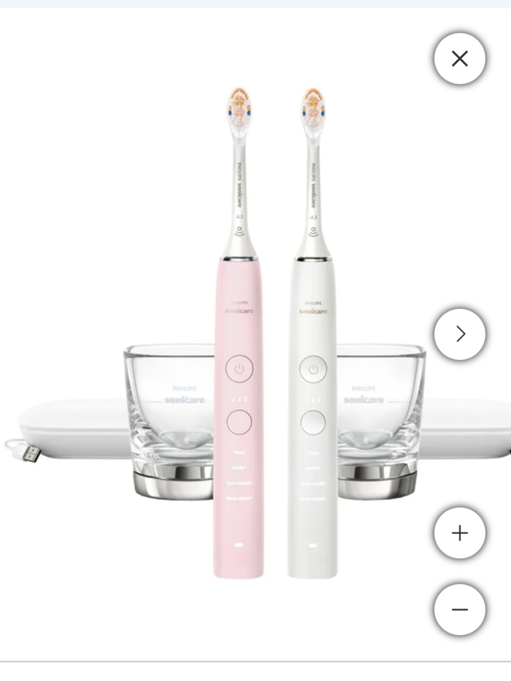 BNIB Costco Philips sonicare toothbrush set